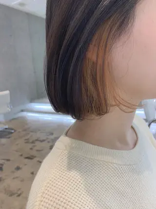 ショート カラー PHIDGE所属・山下 千明のヘアスタイル