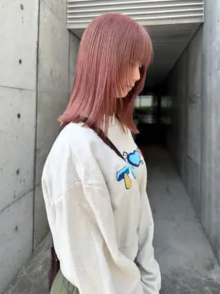 ミディアム カラー Manaka🟤 今泉　Musiiikのヘアスタイル