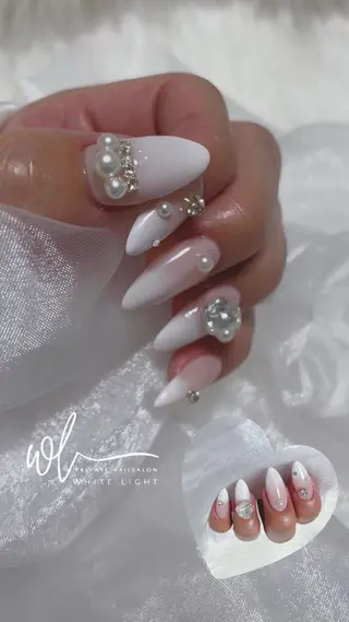 ネイル プライベートサロン WhiteLightのネイルデザイン
