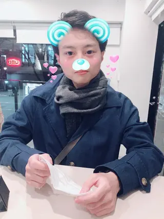 ショート カラー パーマ ヘアアレンジ メンズ CHIC share salon所属・ちこ .のヘアスタイル