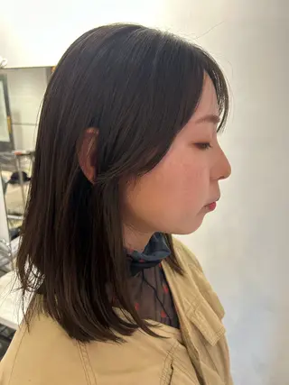 ミディアム カラー ITbyALBUM藤沢店所属・IT by ALBUM立川のヘアスタイル