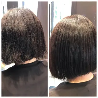 ミディアム 下條 真のヘアスタイル