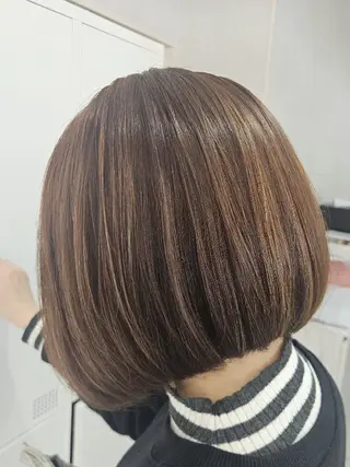 パーマ カラー ミディアム 【GRANDEUR】 Matsuiのヘアスタイル