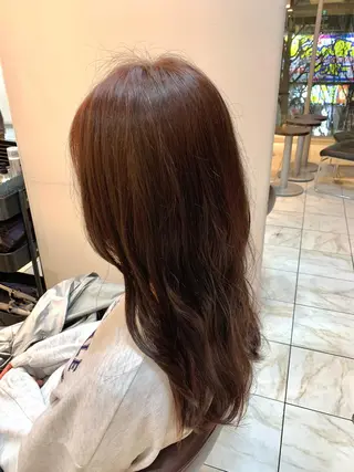 セミロング 千葉 香奈のヘアスタイル