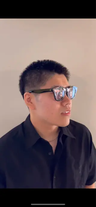 ショート メンズ 戸井 悠斗のヘアスタイル