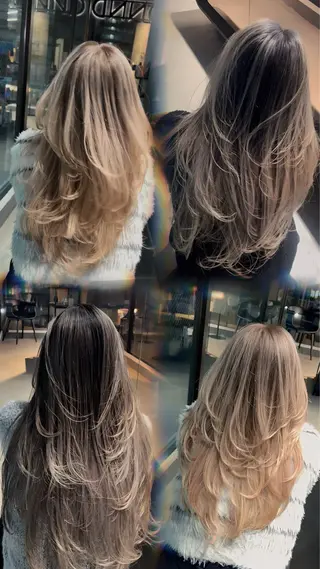 セミロング カラー 今が1番似合う自分に /志音のヘアスタイル