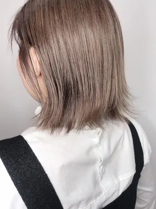 ミディアム 透明感韓国ヘア♡ みつきのヘアスタイル