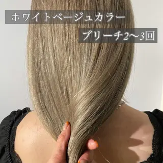ロング カラー ヘアアレンジ キッズ ネイル マツエク・マツパ アイブロウ 透明感カラー/推しカ ラー☁️JURAのヘアスタイル