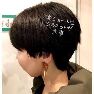 ショート 美髪❣️縮毛矯正/ 髪質改善✨/山本のヘアスタイル