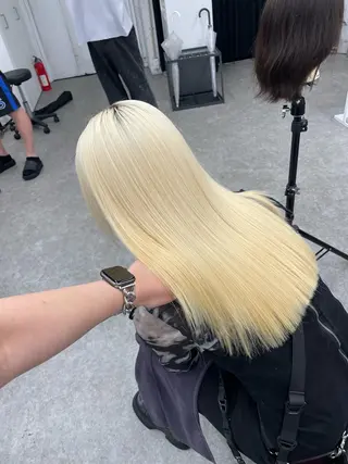 ロング カラー 🌿透明感赤み消し Keishin🌿のヘアスタイル