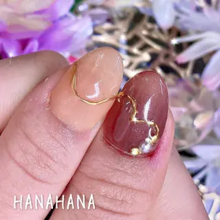 ネイル ジェルネイル HANAHANAのネイルデザイン