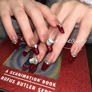 ネイル if Hair＆Nail Salon所属・IKA /海外ネイル /個性派/ワンホンのネイルデザイン