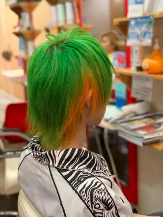 ショート カラー メンズ たけい ゆうきのヘアスタイル