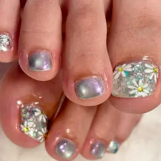 ネイル Lelole 🫧マグネット🫧のネイルデザイン