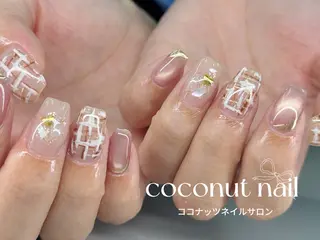 ネイル 神田 ココナッツのネイルデザイン