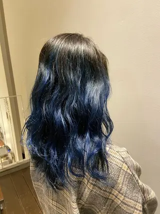 ロング カラー ヘアアレンジ サロンドブーケ所属・河合 紗紀のヘアスタイル