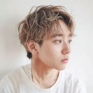 メンズ メンズ・カラー友田 良のヘアスタイル