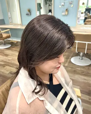 ミディアム 透明感カラー Hikariのヘアスタイル