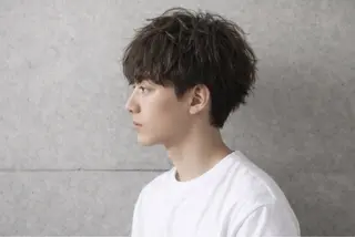 ショート カラー パーマ 遠藤 広美のヘアスタイル