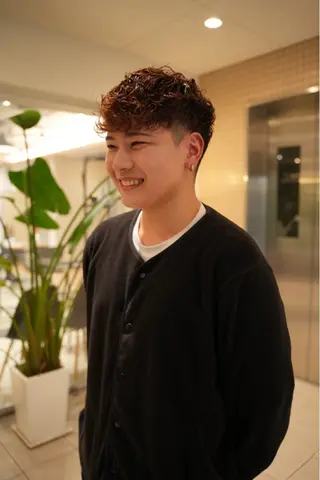 ショート メンズ 【スタイリスト】千葉 悠‪✂︎‬のヘアスタイル