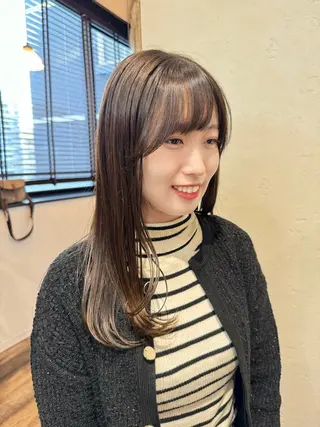 ロング カラー runa ショート/ボブのヘアスタイル