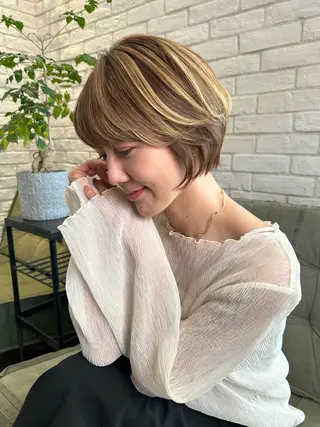 ミディアム The C海老名店所属・🕊️柳谷 壽里🕊️のヘアスタイル