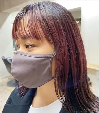 ロング カラー 下北沢 soiのヘアスタイル