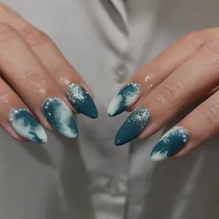 ミディアム minuit RIO🪽のネイルデザイン