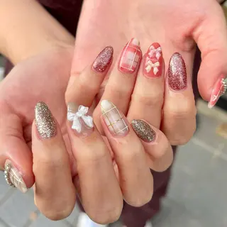 ネイル 🤎🧸 Aya 🧸🤎のネイルデザイン