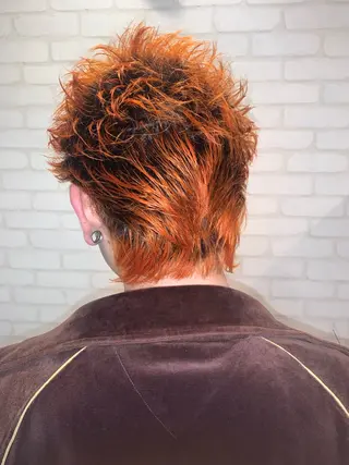 カラー メンズ 阿部 うららのマツエク・マツパデザイン