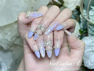 ネイル E.N🦋 長さ出し/持ち込みのネイルデザイン
