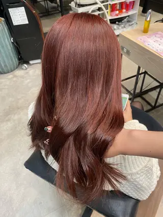 カラー Misaki ║ツヤカラーのヘアスタイル