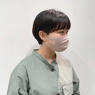 ショート aoi /パーマ /まるみショートのヘアスタイル