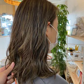 ミディアム カラー SUNC🍀大熊 花奈絵🍀のヘアスタイル