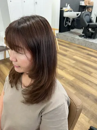 ロング シンヤ/梅田/茶屋町 /髪質改善のヘアスタイル