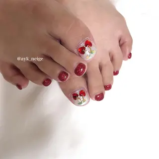 ネイル n'eige nail所属・大谷 綾香のネイルデザイン