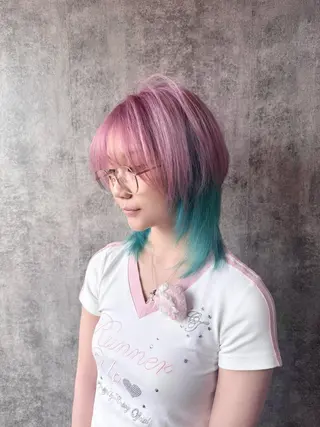 ミディアム CAPSULE 【カプセル】所属・CAPSULE 平野 廉のヘアスタイル