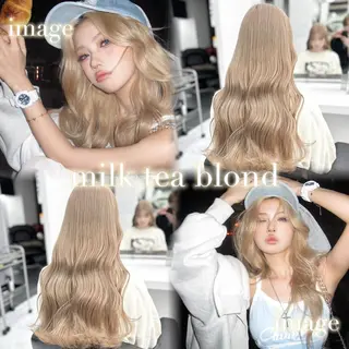 ロング カラー 韓国ヘア×透明感 🪞横浜/MIU🪞のヘアスタイル