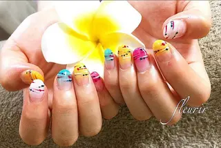 ネイル フルリール 【プライベートサロンのネイルデザイン