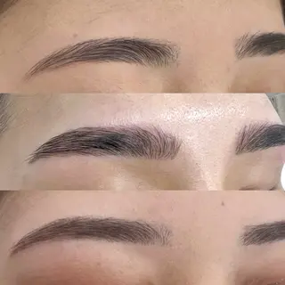 アイブロウ ユカ ヘアセット/眉毛のヘアスタイル