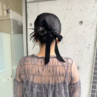 ミディアム 会田有紀 /切りっぱなしボブのヘアスタイル