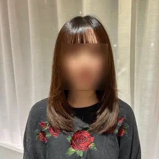 セミロング muraki shinoのヘアスタイル