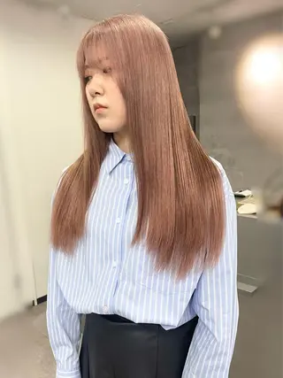 ロング カラー ハイトーンエクステ 🎩カズキ🎩のヘアスタイル