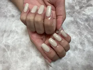 ネイル ネイルリボン 受付スタッフのネイルデザイン