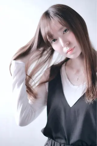 セミロング ロング 川間 将彦のヘアスタイル