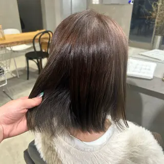 ミディアム カラー Something MOMOKAのヘアスタイル