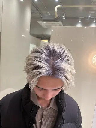 ショート カラー メンズ 吉武 茂暉のヘアスタイル