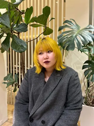 ショート カラー M.SLASH AVEDA 自由が丘所属・佐々木 萌衣のヘアスタイル