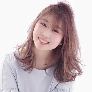 セミロング Maria Satoのヘアスタイル