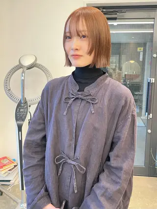 ショート カラー pole所属・【pole】 minaのヘアスタイル